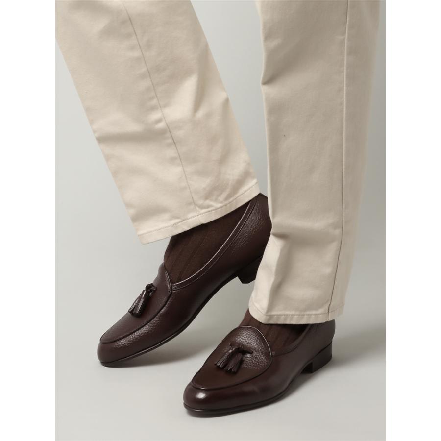 ベルジャンシューズ スエード タッセル ローファー 81/2 ブラウン ベルジャンシューズ スエード タッセル ローファー 81/2 ブラウン