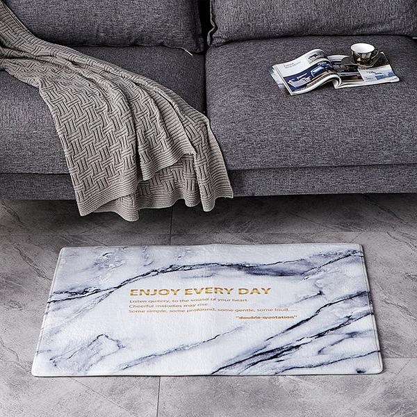 玄関マット ラグマット 60cm 90cm フロアマット モノトーン 白黒 大理石調 リビング 選べるサイズ Mat 0102 6090 Mat 0102 6090 Doublequotation 通販 Yahoo ショッピング