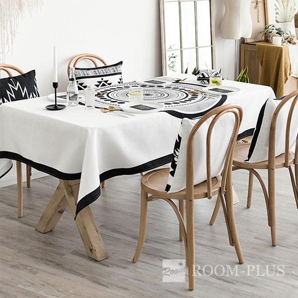 テーブルクロス モノトーン 北欧 ボヘミアン テーブルマット ダイニングテーブル 140cm 140cm 180cm 0cm Table C0103 Table C0103 Doublequotation 通販 Yahoo ショッピング