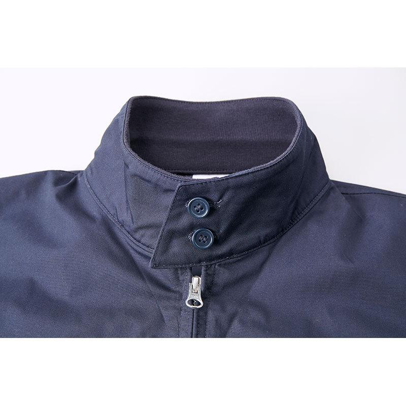 スウィングトップ ブルゾン 裏地付 ジップアップ ジャケット 無地 定番