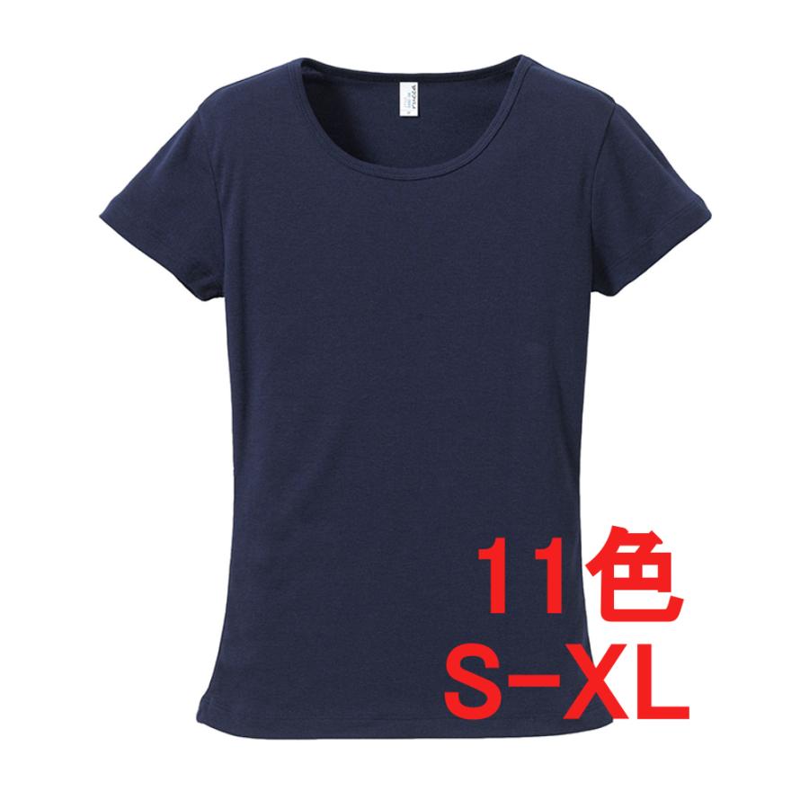 Tシャツ レディース 半そで 丸首 厚手 6.2オンス 無地 クルーネック｜ul-store