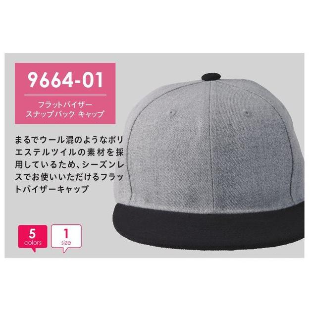 キャップ メンズ フラットバイザー スナップバック 帽子 無地 |  | 01