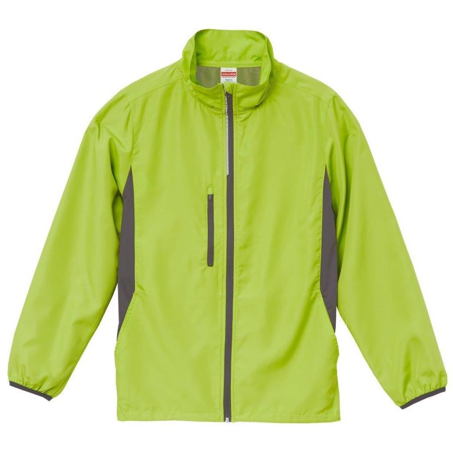 ブルゾン ジップアップ ジャケット スタンドカラー 裏地付 薄手 無地