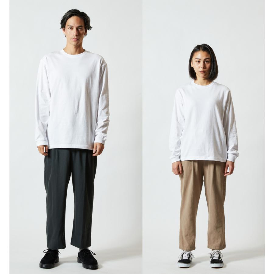 ユナイテッドアスレ 501101 Tシャツ 長袖 5.6オンス 袖リブ 綿100 無地 無地T クルーネック 丸首 長袖Tシャツ ロンT 5011-01 5011 UnitedAthle|ul-store|04