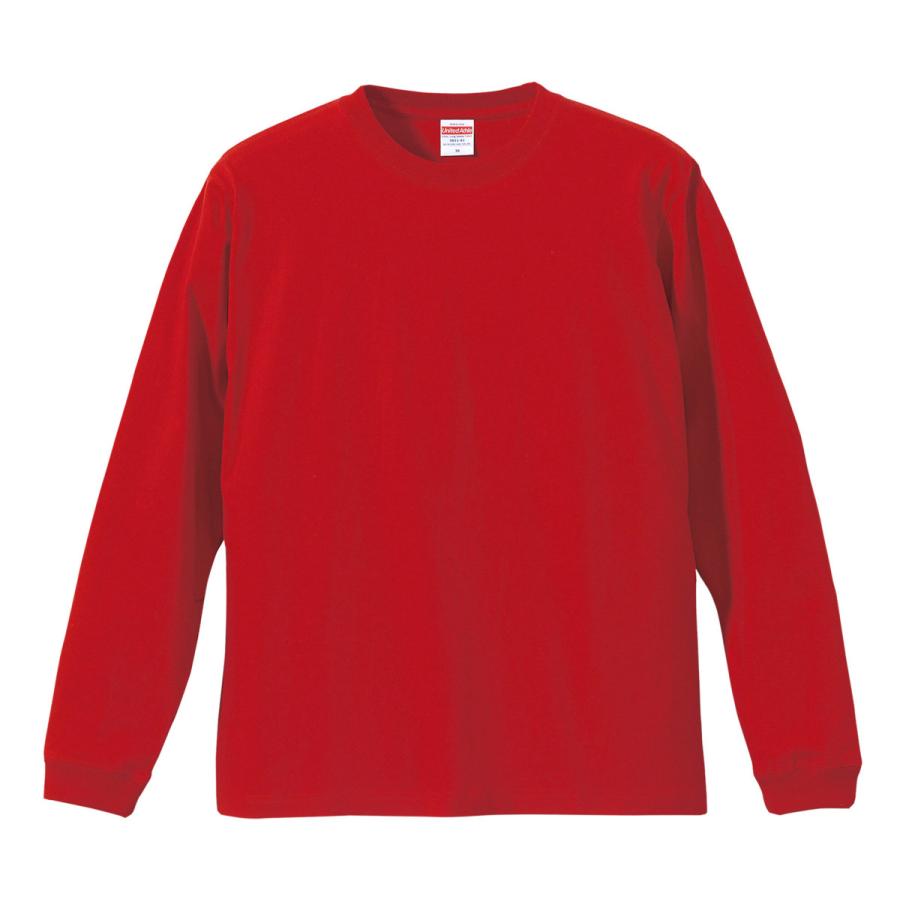 ユナイテッドアスレ 501101 Tシャツ 長袖 5.6オンス 袖リブ 綿100 無地 無地T クルーネック 丸首 長袖Tシャツ ロンT 5011-01 5011 UnitedAthle|ul-store|07