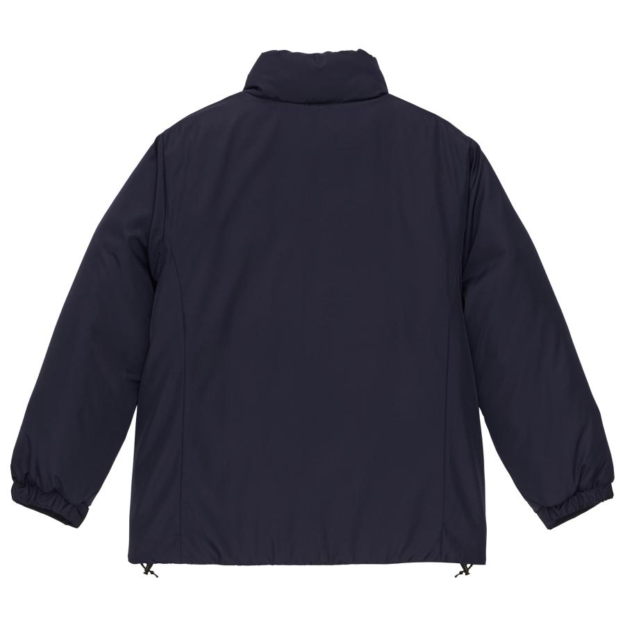 746401 スタンド シェル ジャケット 中綿入 厚手 フードなし ジップアップ フルジップ ブルゾン 保温 無地 7464-01 7464 ユナイテッドアスレ UnitedAthle | United Athle | 02
