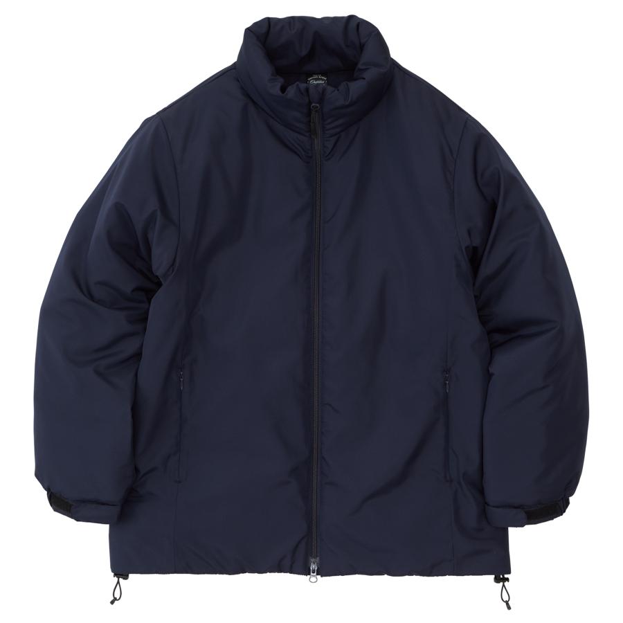 746401 スタンド シェル ジャケット 中綿入 厚手 フードなし ジップアップ フルジップ ブルゾン 保温 無地 7464-01 7464 ユナイテッドアスレ UnitedAthle | United Athle | 03