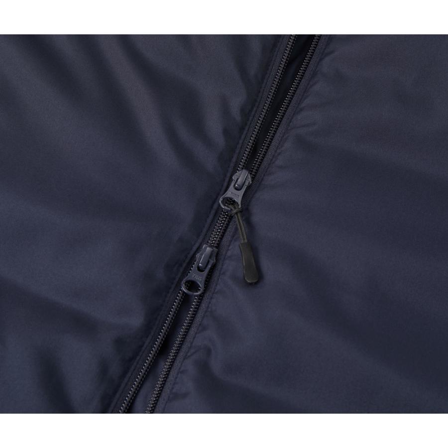 746401 スタンド シェル ジャケット 中綿入 厚手 フードなし ジップアップ フルジップ ブルゾン 保温 無地 7464-01 7464 ユナイテッドアスレ UnitedAthle | United Athle | 05