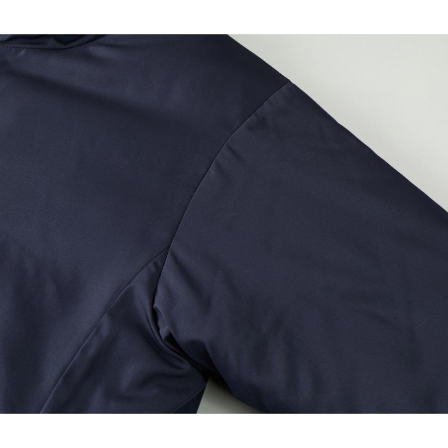 746401 スタンド シェル ジャケット 中綿入 厚手 フードなし ジップアップ フルジップ ブルゾン 保温 無地 7464-01 7464 ユナイテッドアスレ UnitedAthle | United Athle | 06