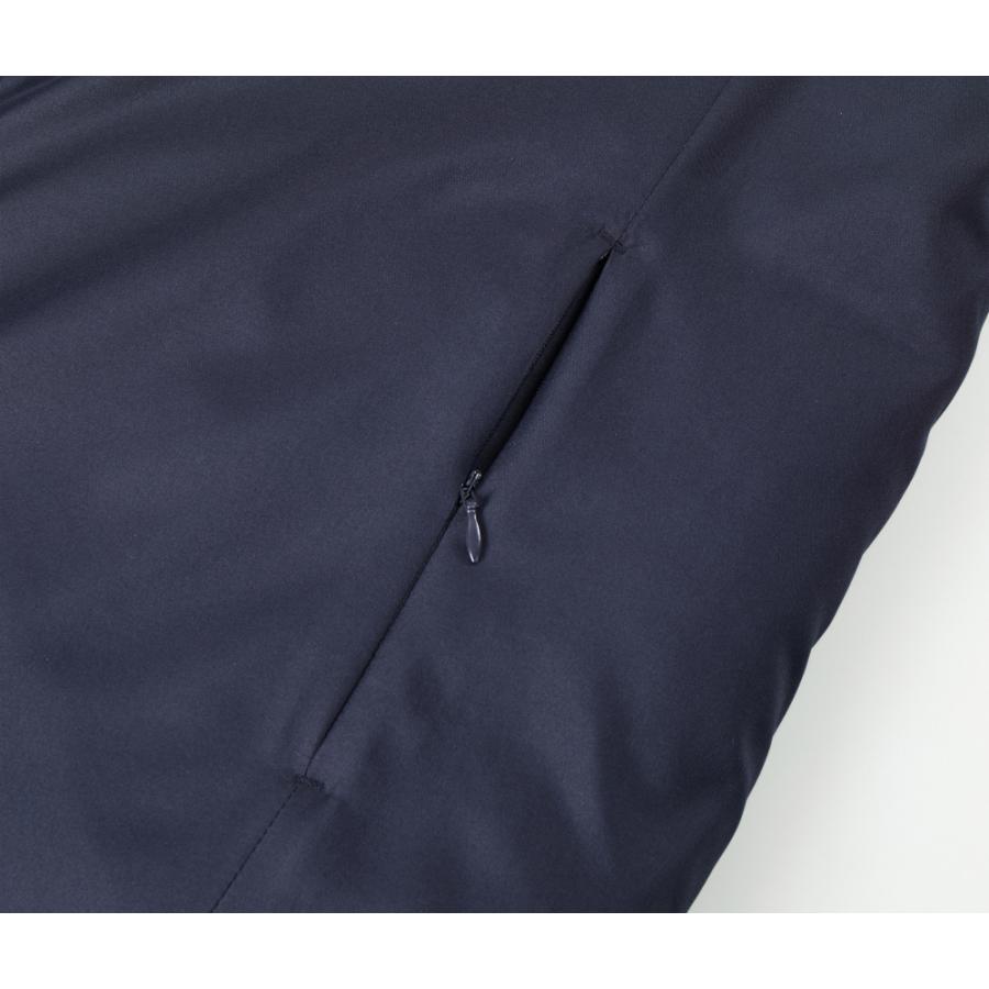 746401 スタンド シェル ジャケット 中綿入 厚手 フードなし ジップアップ フルジップ ブルゾン 保温 無地 7464-01 7464 ユナイテッドアスレ UnitedAthle | United Athle | 08