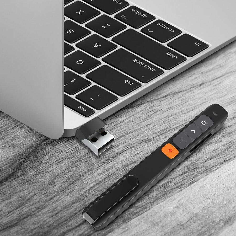 ポスト投函  AMERTEER ワイヤレス プレゼンター PPTスライド用リモート  USB＆Type-c 兼用 リモートコントロール PSC認証済み (053) |  | 04