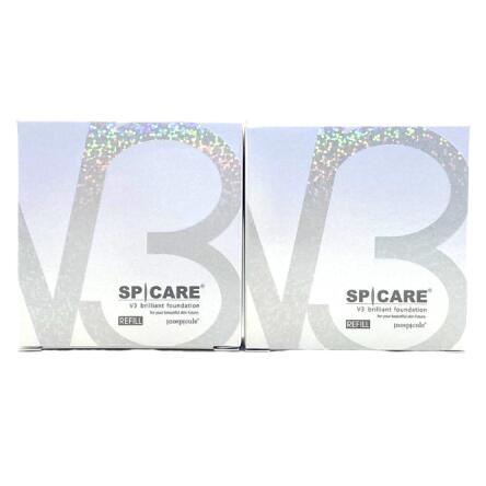 SPICARE V3 ブリリアントファンデーション レフィル2個セット SPICARE V3 2個セット 公式リーフレット付 V3ブリリアント