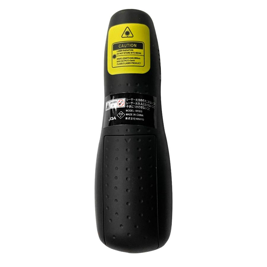 レーザーポインター  ワイヤレス プレゼンター AMERTEER 　PPTスライド用リモート  リモートコントロール PSC認証済み  ブラック (RF015) |  | 07