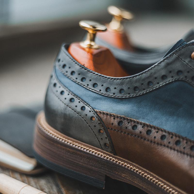 シューズ ブーツ シューズ 配色 切り替え 軽量 メンズ メンズシューズ 靴 本革 カジュアルシューズ ブーツ ビジネス ローカット おしゃれ 紳士靴 シューズ ブーツ メンズ 軽量 靴 本革 ローカット おしゃれ 紳士靴