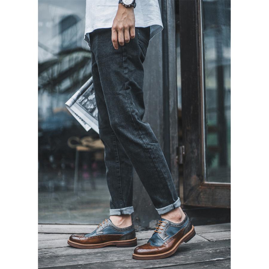 シューズ ブーツ シューズ 配色 切り替え 軽量 メンズ メンズシューズ 靴 本革 カジュアルシューズ ブーツ ビジネス ローカット おしゃれ 紳士靴 シューズ ブーツ メンズ 軽量 靴 本革 ローカット おしゃれ 紳士靴