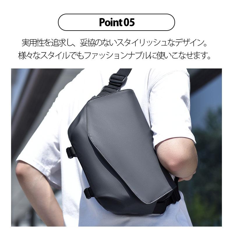 ボディーバック ボディバッグ メンズ 斜めがけ バッグ 大容量 iPad