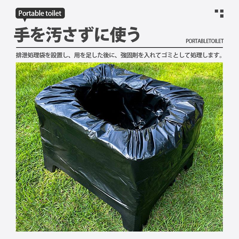 簡易トイレ 非常用トイレ 災害用トイレ 携帯トイレ 蓋付き Mサイズ