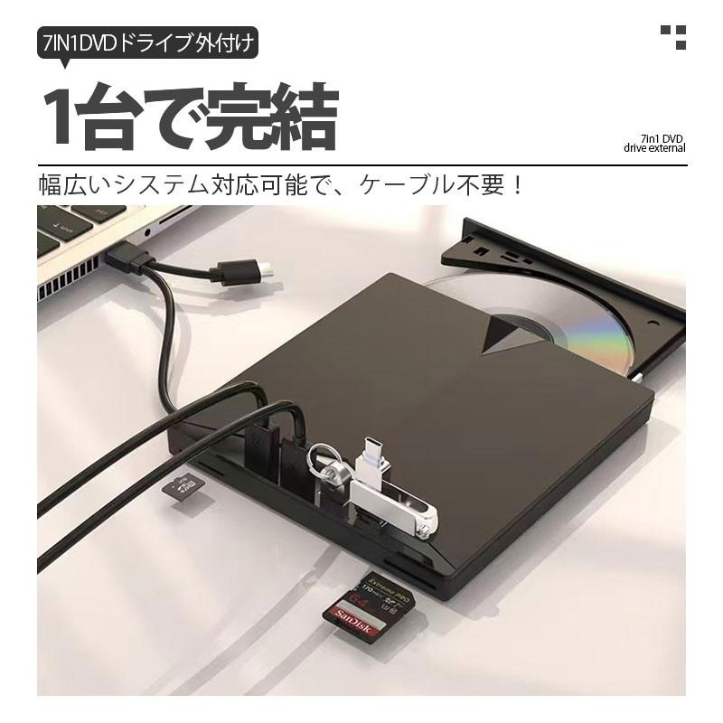 外付けDVDドライブ 極静音 CD DVDドライブ 外付けポータブルドライブ 楽天市場】CD DVDドライブ 外付け 静音 外付けDVDドライブ USB3