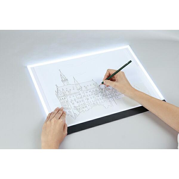yページ LEDトレース台 A4サイズ 154814 > 書道・絵画用品その他 - EC