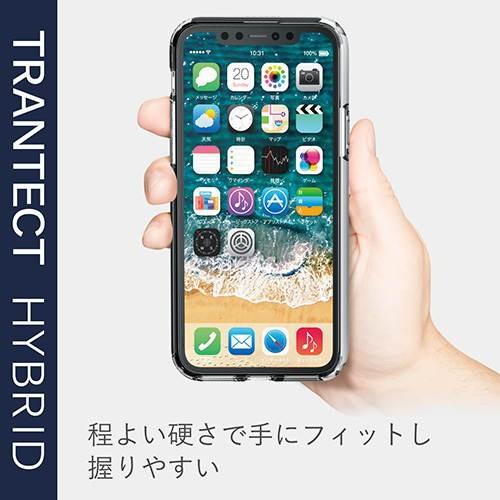 【送料無料】 エレコム PM-A19BHVCCR iPhone 11 Pro ケース ハイブリッド 耐衝撃+頑丈 [エアークッションで四隅を保護] クリア｜ulmax｜02