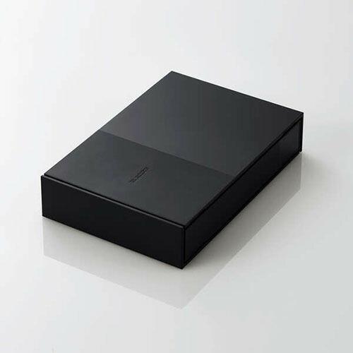 エレコム ELD-GTV040UBK 外付けハードディスク 4TB USB3.2(Gen1) 4K テレビ録画/パソコン対応 静音ファンレス
