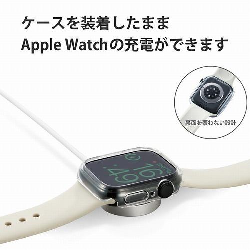 【2個セット】エレコム AW-21BBPPCR アップルウォッチ 保護ケース バンパー [ 41mm ] ハード ポリカーボネート 傷防止 Apple Watch [ A2473 等 ] クリア｜ulmax｜06
