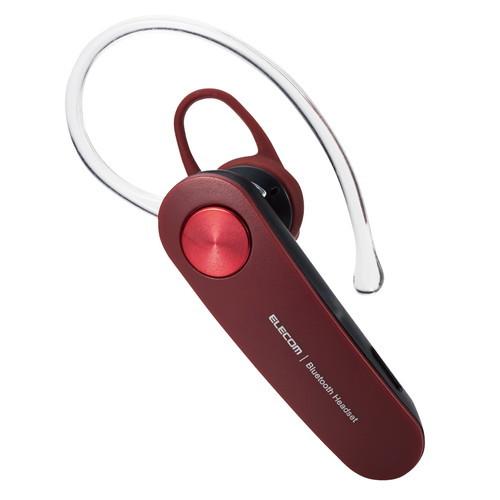 【送料無料】 エレコム LBT-HS11RD Bluetoothヘッドセット 通話・音楽両対応 Bluetooth5.0 バッテリー残量表示可能 HD V｜ulmax