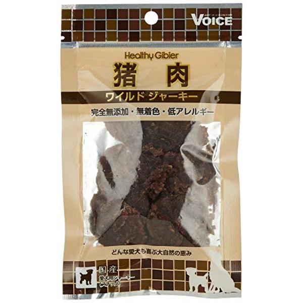 ヴォイス 犬用おやつ 猪肉ワイルドジャーキー ミンチ 20g | 