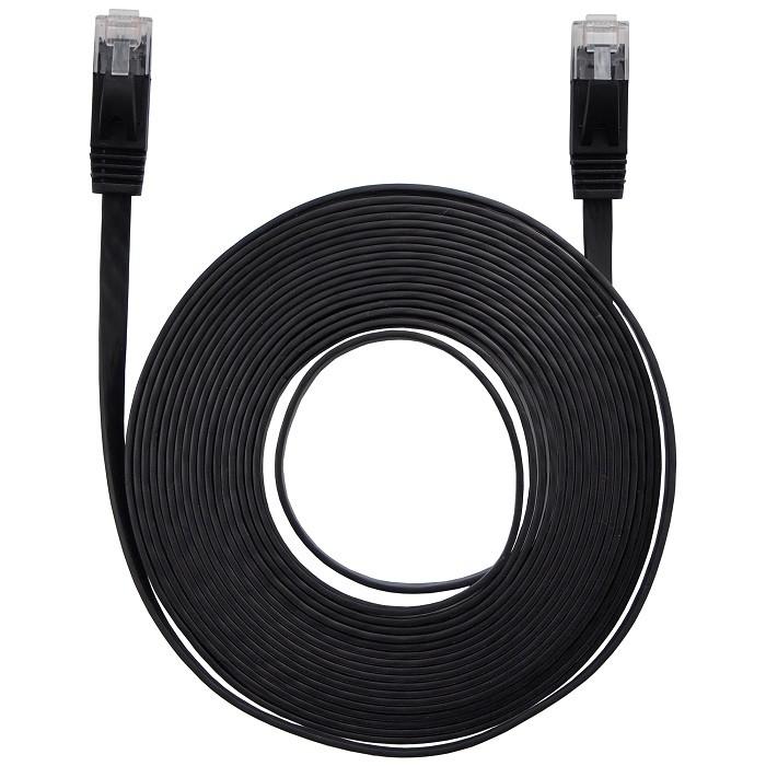LANケーブル ランケーブル フラット 5m CAT6準拠 1年保証 ストレート ツメ折れ防止カバー フラットLANケーブル UL.YN|ulmax|02