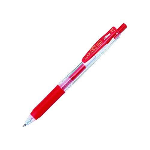 ゼブラ JJB15-R ジェルインクボールペン サラサクリップ 0.7mm 赤｜ulmax