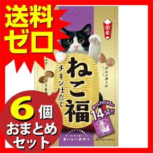 ねこ福チキン３ｇ×１４ おまとめセット 【 6個 】 キャットフード 猫 ネコ ねこ キャット cat ニャンちゃん｜ulmax｜02