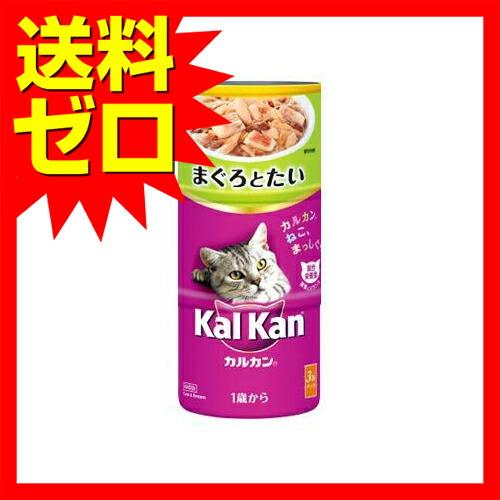 (18個セット) マースジャパンリミテッド カルカンラージ缶 1歳からまぐろとたい 160g 3缶 マグロ パテ ネコ アダルト 全品種_1