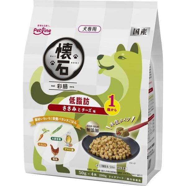 ペットライン 懐石 彩膳低脂肪1歳ささみチーズ 200g | 