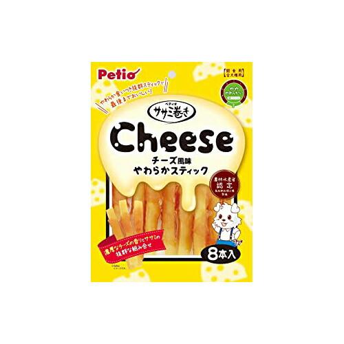 ササミ巻き チーズ風味やわらかスティック8本 ペティオ 犬 フード スナック ウルマックスジャパン 通販 Yahoo ショッピング
