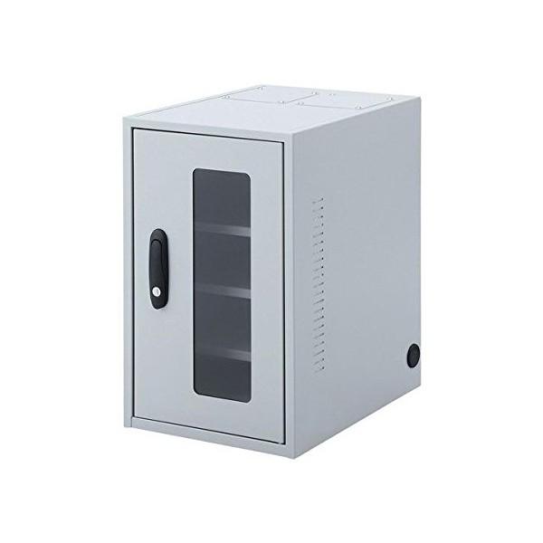 サンワサプライ MR-FAKBOX300 簡易防塵機器収納ボックス(W300) ファニチャ 外販ラック SANWA SUPPLYの画像