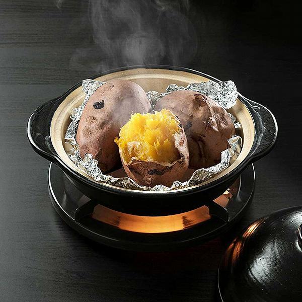 (5個セット) イシガキ産業 4218 デリッシュ ライフ 陶器 焼きいも 鍋 21cm 黒 イシガキ Ishigaki ブルー デリッシュライフ お弁当箱洗いブラシの画像