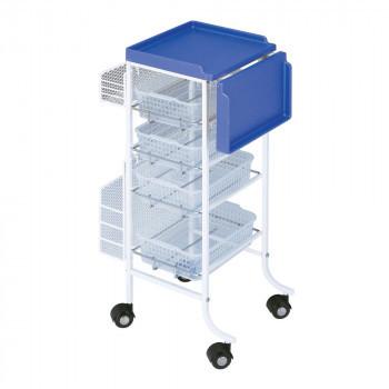 時間指定不可 サロン向け カウンターワゴン C 196 ネイビー 偉大な Kuljic Com