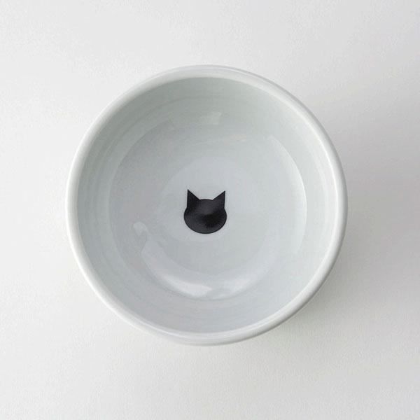 (6個セット) 猫壱 ハッピーダイニング 猫用 脚付フードボウル L 猫柄 すべり止めシリコン付き 猫 全成長期 necoichi フードボウル_2