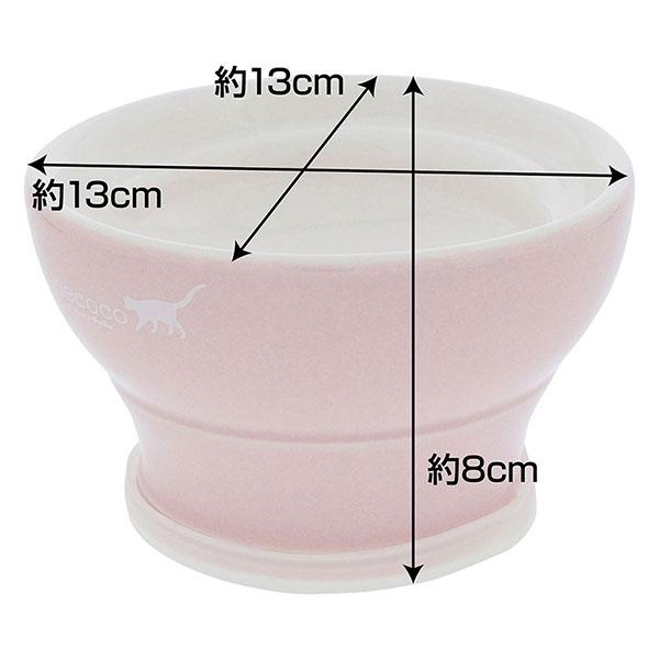 (6個セット) ペティオ 猫用食器 necoco ネココ 愛猫が食べやすい 脚付き食器 ウェットフード向き 全猫種 Petio W27442_1