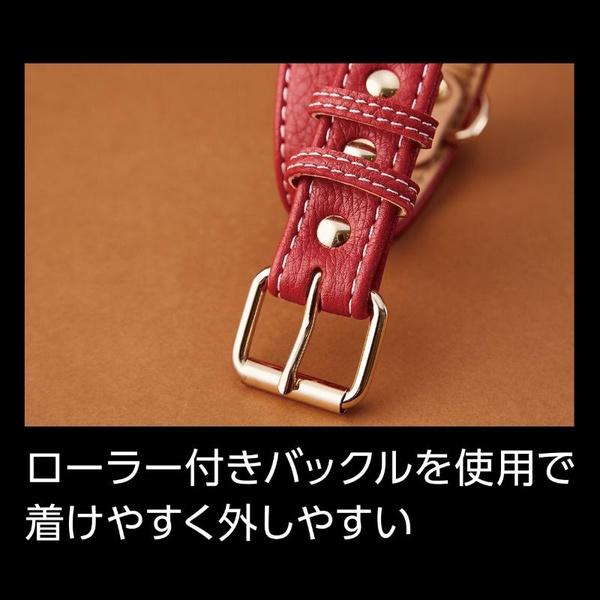 (6個セット) ペティオ Porta クラシックソフトレザーカラー 24mm ブラウン_3