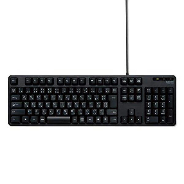 ELECOM（エレコム） TK-FCM104BK ELECOM 有線キーボード メンブレン式