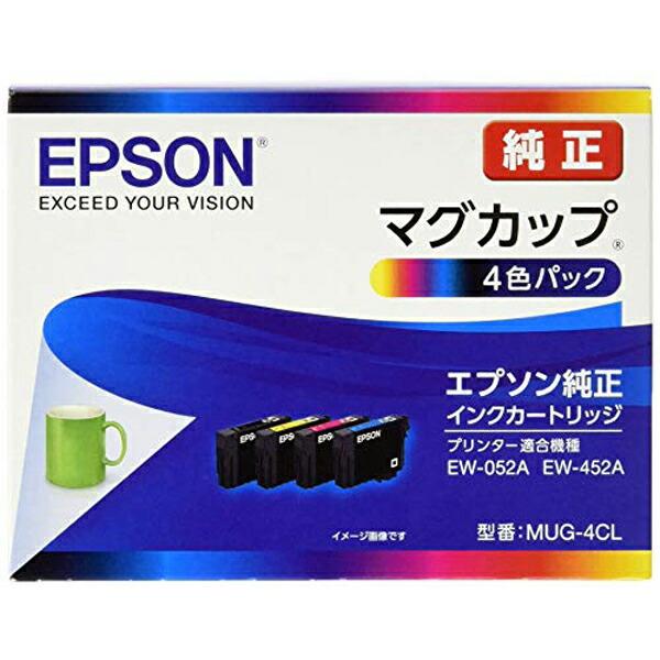 エプソン（EPSON） MUG-4CL EPSON 純正 インクカートリッジ マグカップ