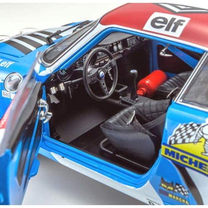 京商オリジナル 1/18 ルノー アルピーヌ A110 1973 ツール・ド・コルス #5 完成品 