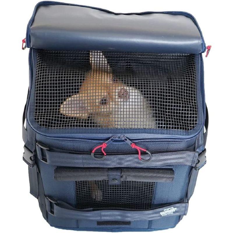 美品 マンダリンブラザーズ スカウトキャリーバックパック MANDARINE BROTHERS (NAVY) 【1607912860】(10137円)