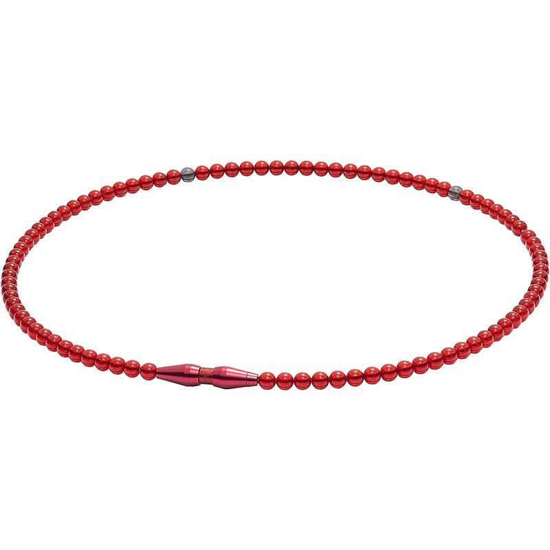 柳田悠岐選手愛用商品ファイテン(phiten) ネックレス RAKUWAネック EXTREME クリスタルタッチ レッド 45ｃｍ レッド サイズ