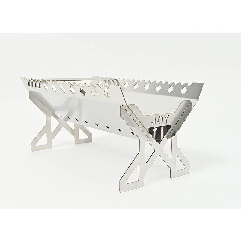 JOY ステンレス 焚き火台 JOYシリーズ バーベキューコンロ ファイアグリル スマートグリル ステンレス 焚火台 直火調理 アウトドア ステンレス