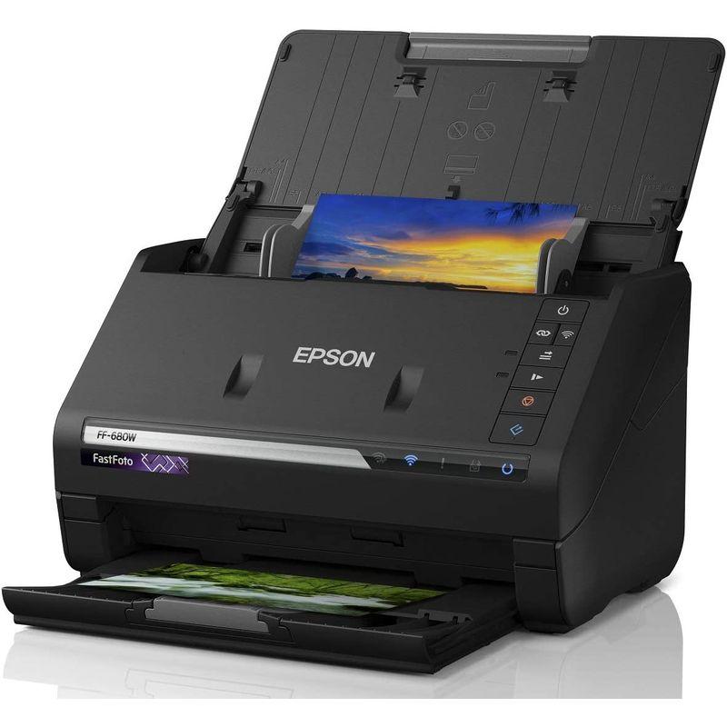 【新登場】 エプソン フォトスキャナー FF-680W (シートフィード/A4/USB対応/Wi-Fi対応/写真簡単スキャン) 【QGW1042452780】(37909円)