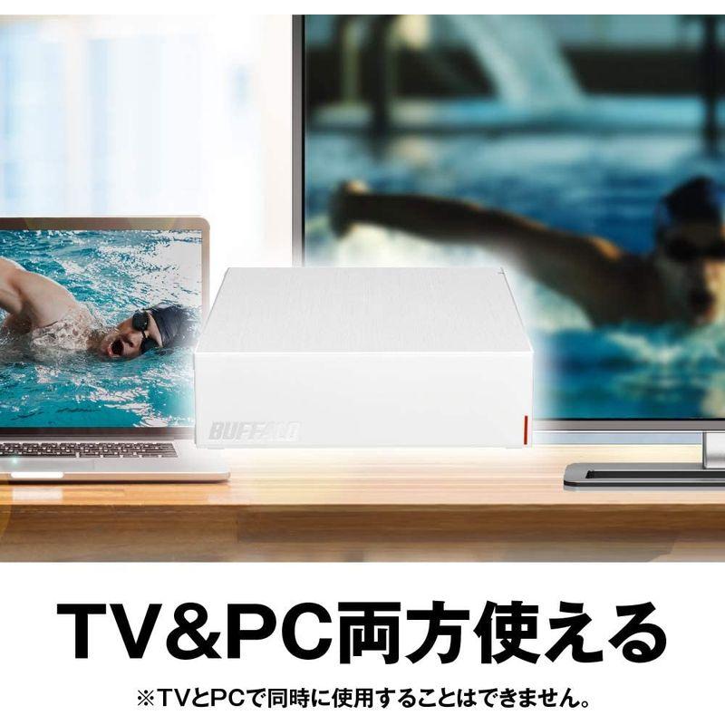 BUFFALO USB3.2(Gen.1)対応外付けHDD 4TB ホワイト HD-LE4U3-WA Gen 4TB USB3 対応外付けHDD ホワイト 　 サイズ /3