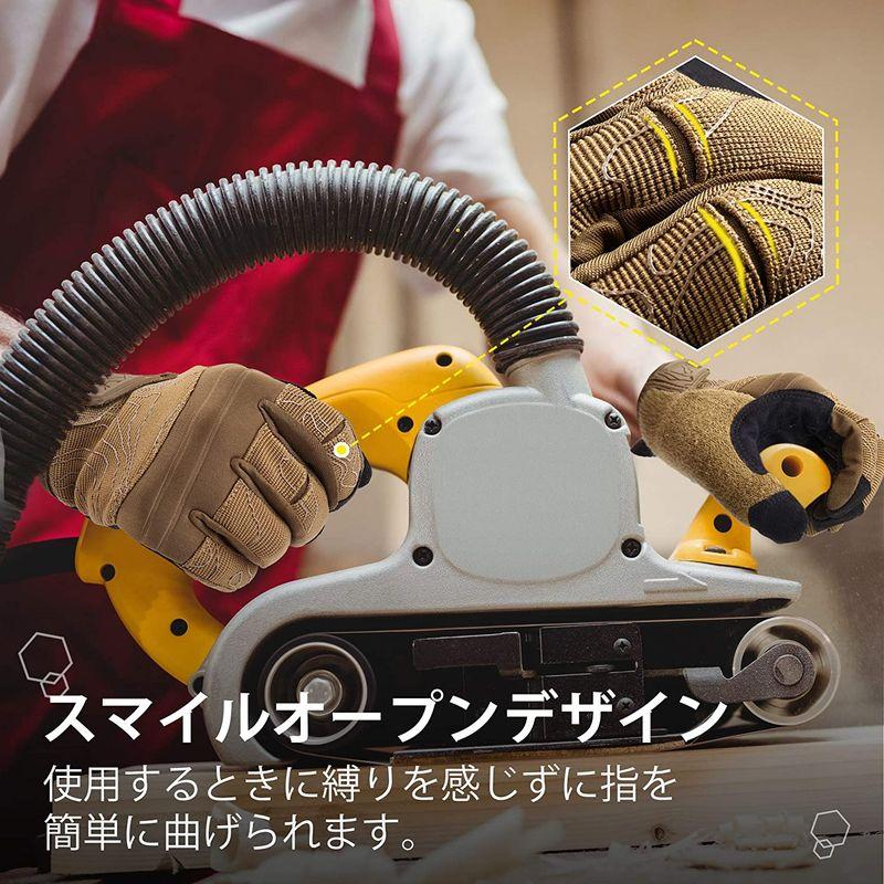 WTACTFUL タクティカル グローブ オリジナルグローブ シューティンググローブ タッチパネル 軍隊 射撃 サバゲー バイク サバイバル サバゲー、ミリタリー WTACTFUL タクティカル グローブ オリジナルグローブ サバゲー ブラウン
