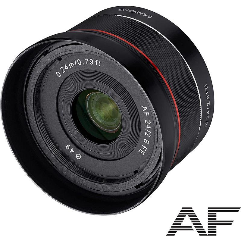 【売り切りお値下げ】 SAMYANG 単焦点広角レンズ AF 24mm F2.8 FE ソニーαE用 フルサイズ対応 【ZYX6883737241】(25033円)